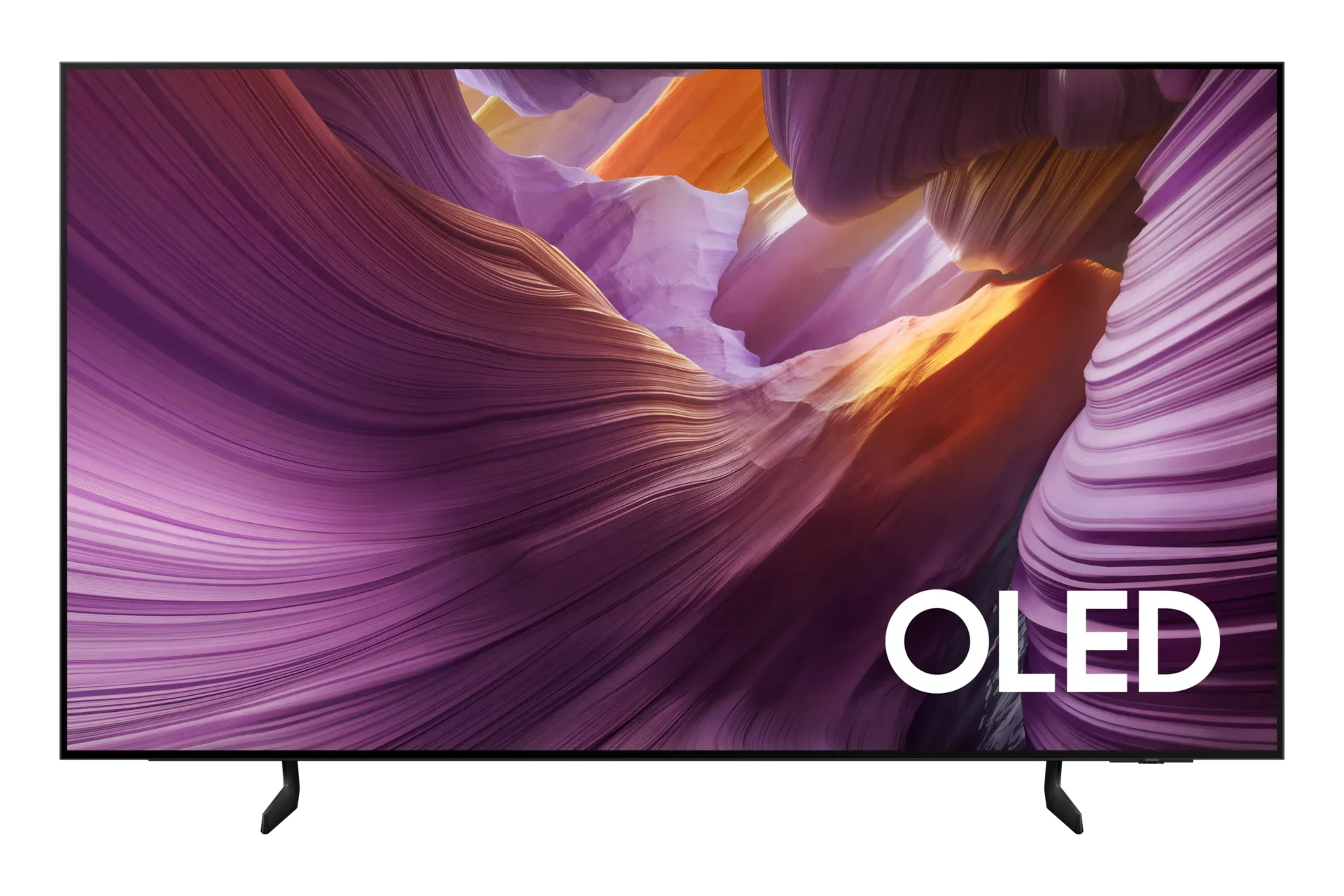 us-oled-tv-qn55s85fafxza------samsung-oled-tv-s--f---front-view-545797729